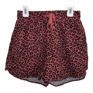 NWT BUFFBUNNY Brown Leopard Print Flo V2 in 1 Shorts Size X-Small